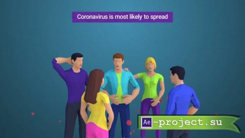 Videohive - Corona Virus Explainer (Low Poly Style) - 26440030 - Project for After Effects