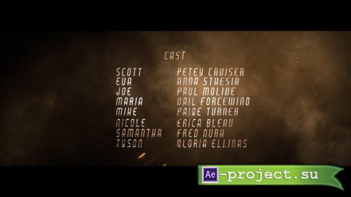 Videohive - Cine Credit V.9 - 25942792 - Project for After Effects