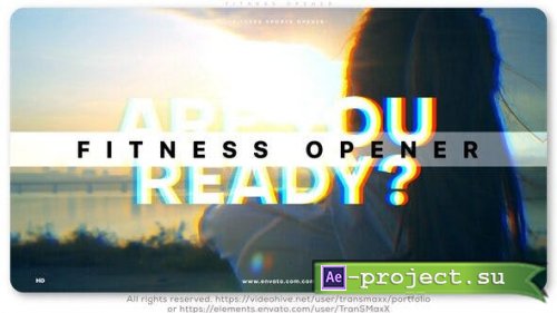 Videohive - Fitness Opener - 26449300 - Project for After Effects