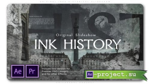 Videohive - Original Inks Historical Slideshow - 26441031 - Premiere PRO and After Effects