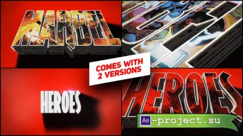 Videohive - Heroes Logo Intro - 26447403 - Project for After Effects