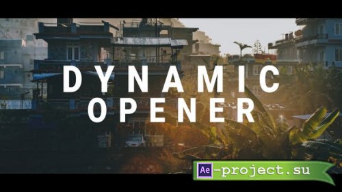 Videohive - Dynamic Motion Opener - 26486624 - Premiere PRO and After Effects