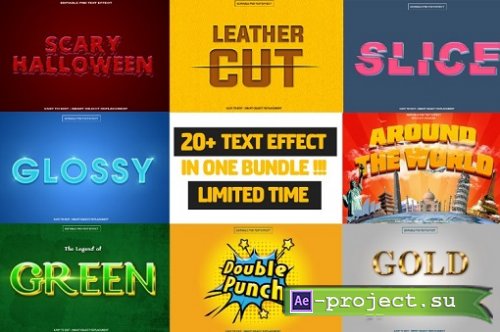 Movie Text Effect Bundle - 27 Premium Graphics