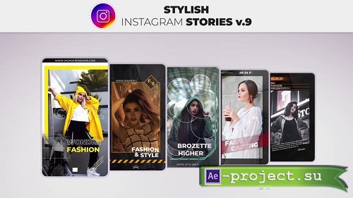 Stylish Instagram Stories - 14377361 - Project for After Effects