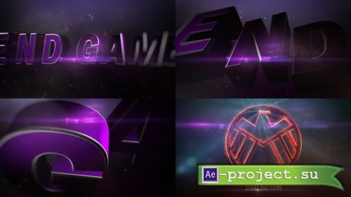 Videohive - End Game Epic Trailer 3D - 23782122 - Project for After Effects