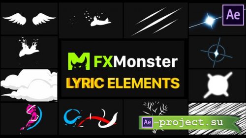 Videohive - Lyric Elements | After Effects - 26541334 - Project for After Effects