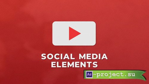 YouTube Social Media Elements 577640 - Project for After Effects