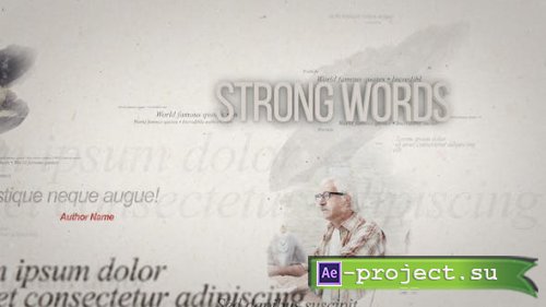 Videohive - Quotes On Paper - 25199717 - Project for After Effects