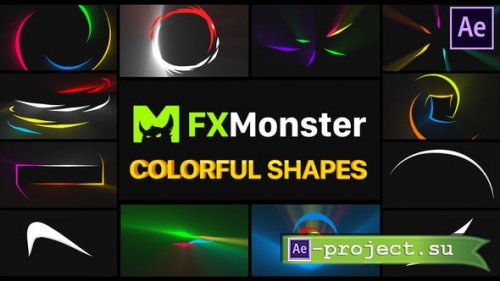 Videohive - Colorful Shapes | After Effects - 26589904 - Project for After Effects