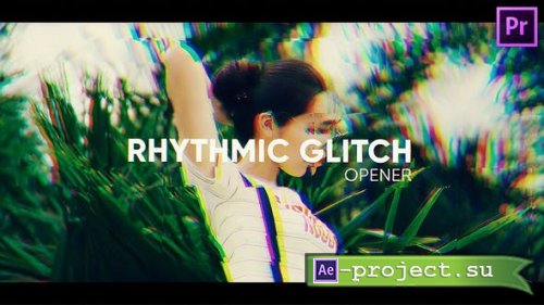 VideoHive - Rhythmic Glitch Opener for Premiere Pro - 26565867 - Project for After Effects