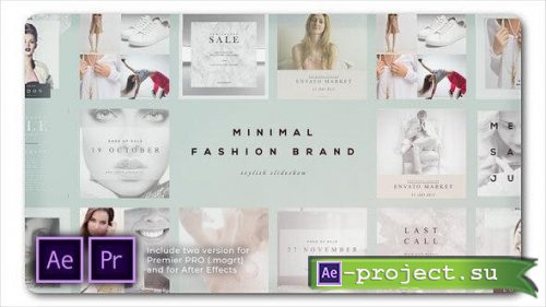 VideoHive - Fashion Brand Minimal Slideshow - 26550009 - Premiere PRO and After Effects