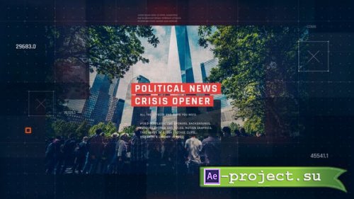 Videohive - Political News Crisis Opener - 26099235 - Project for After Effects