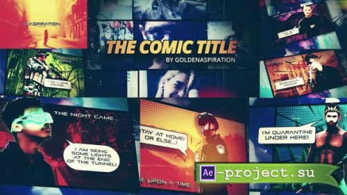 Videohive - Fast Comic Opener - 26428538 - Project for After Effects
