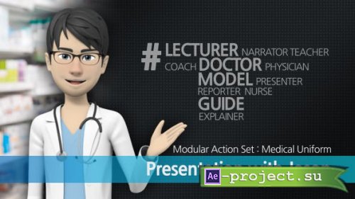 Videohive - Presentation With Jason: Medical Uniform - 16538077 - Project for After Effects