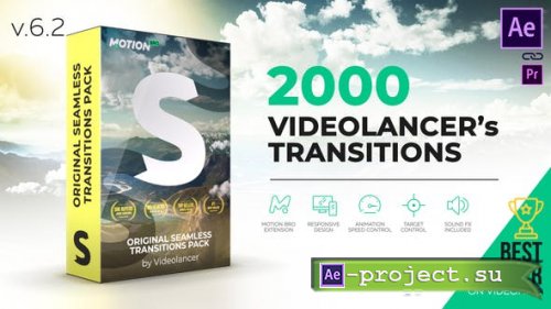 Videohive - Videolancer's Transitions | Original Seamless Transitions Pack V6.1 - 18967340