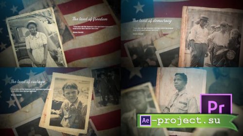 Videohive - 4th of July Patriotic Memories Slideshow - 26607893 - Premiere Pro Templates