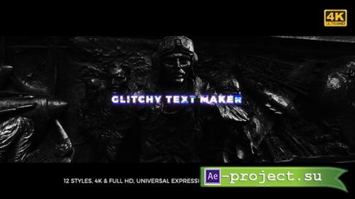 Videohive - Glitchy Text Maker - 20661876 - Project for After Effects