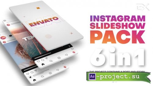 Videohive - Instagram Slideshow Pack - 25981585 - Project for After Effects