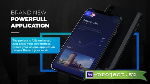 Videohive - Phone App Presentation - 22786700 - Project for After Effects