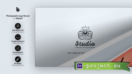 Videohive - Photography Logo Reveal - 26518156 - Project for After Effects