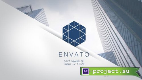 Videohive - Minimal Paper Logo - 25834536 - Project for After Effects