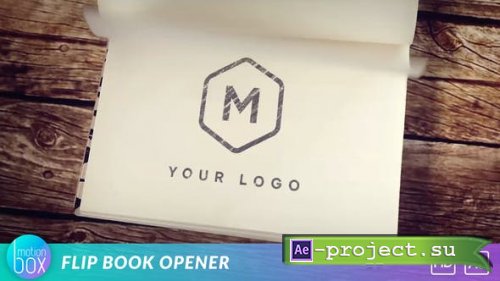 Videohive - Flip Book Opener - 26595218 - Project for After Effects