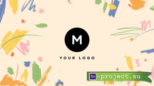 Videohive - Hand Drawn Brush Scribble Logo - 26665067 - Project for After Effects