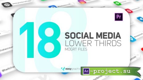 Videohive - Modern Social Media Lower Thirds - 26662706 - Premiere Pro Templates