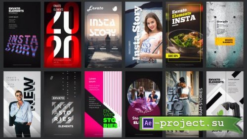 Videohive - 12 Instagram Stories Vol. 9 - 26680185 - Project for After Effects