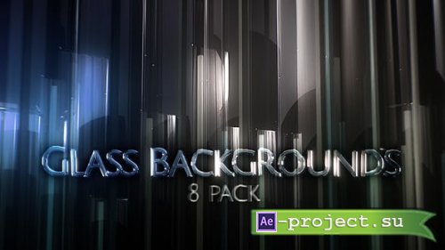  Videohive - Glass Backgrounds - Motion Graphics