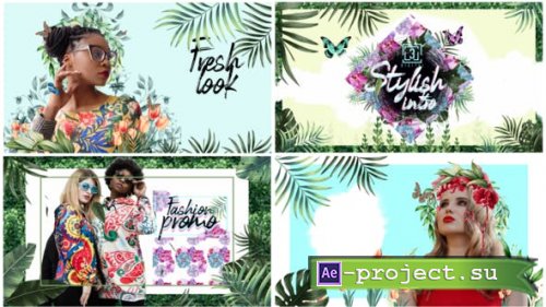 Videohive - Nature Spring Fashion Summer Intro - 26644451 - Project for After Effects