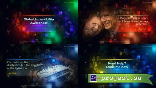 Videohive - Global Accessibility Awareness Opener - 26683623 - Project for After Effects