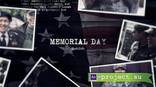 Videohive - Memorial Day History Timeline Slideshow - 2671921 - Project for After Effects