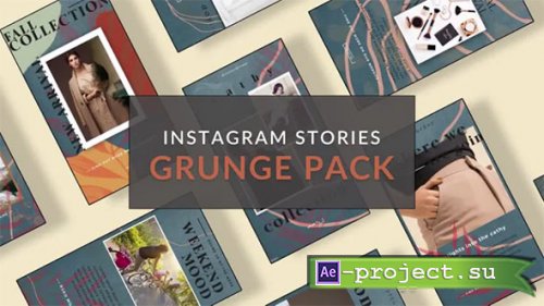 Instagram Stories: Grunge Pack - 5872633 - Project for After Effects