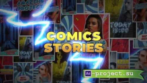 Videohive - Comics Instagram Stories - 26735231 - Project for After Effects