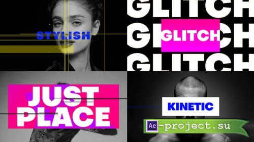 Videohive - Glitch Bold Opener - 25577988 - Project for After Effects