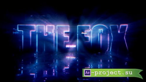 Videohive - Neon Glitch Logo Reveal - 26820340 - Project for After Effects