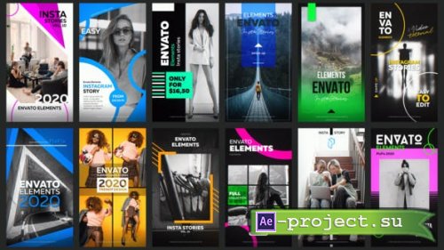 Videohive - 12 Instagram Stories Vol. 10 - 26818577 - Project for After Effects