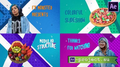 Videohive - Colorful Cartoon Slideshow | After Effects - 26806586