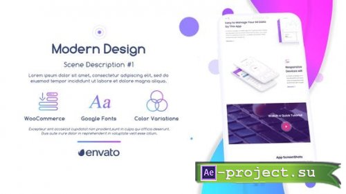 Videohive - Smart App Slideshow - 26826065 - Project for After Effects
