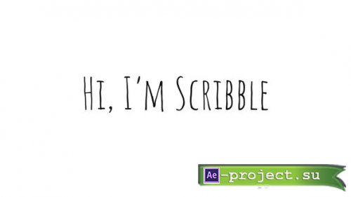 Videohive - Scribble - Animated Handwriting Typeface - 26684011 - Project for After Effects