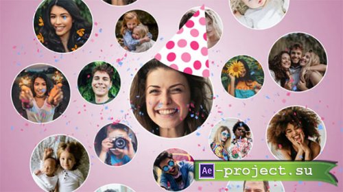 Happy Birthday Opener 3 - 595077 - Project for After Effects