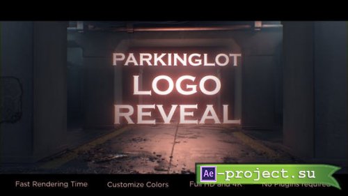 Videohive - Parking-lot Logo Reveal - 26875861 - Project for After Effects