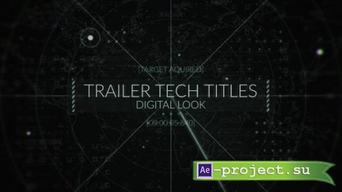 Videohive - Military Radar Titles - 26886805 - Project for After Effects
