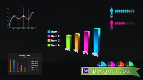 Videohive - Infographic Smart Graphs - 26888492 - Project for After Effects