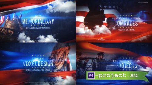 Videohive - Memorial Day Title - 26834386 - Project for After Effects