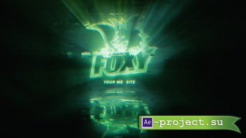  Videohive - Neon Digital Organic Logo Transition - 26898051 - Project for After Effects