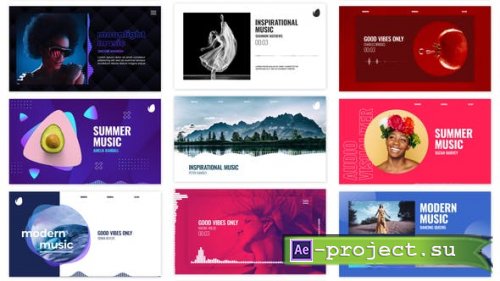 Videohive - Audio Visualizations Pack - 26988854 - Project for After Effects