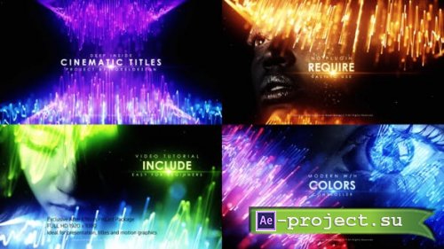 Videohive - Deep Inside Cinematic Titles - 26988593 - Project for After Effects