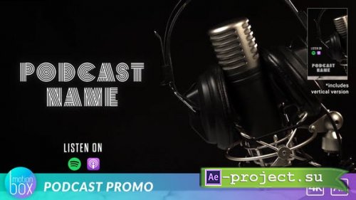 Videohive - Podcast Promo / Opener / Intro - 26933335 - Project for After Effects